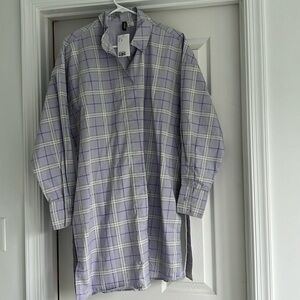 Collared lilac Dress